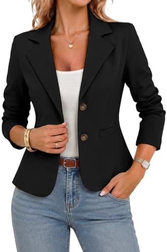Womens Business Casual Blazers Suit Jackets Slim Fit Outfit…